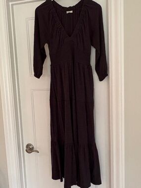 Marine Layer | Dresses | Marine Layer Maeve Maxi Dress In Black | Poshmark